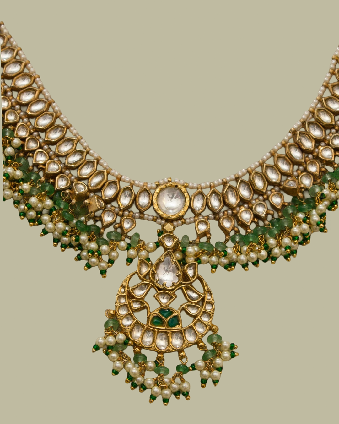 Rama Necklace with Earrings