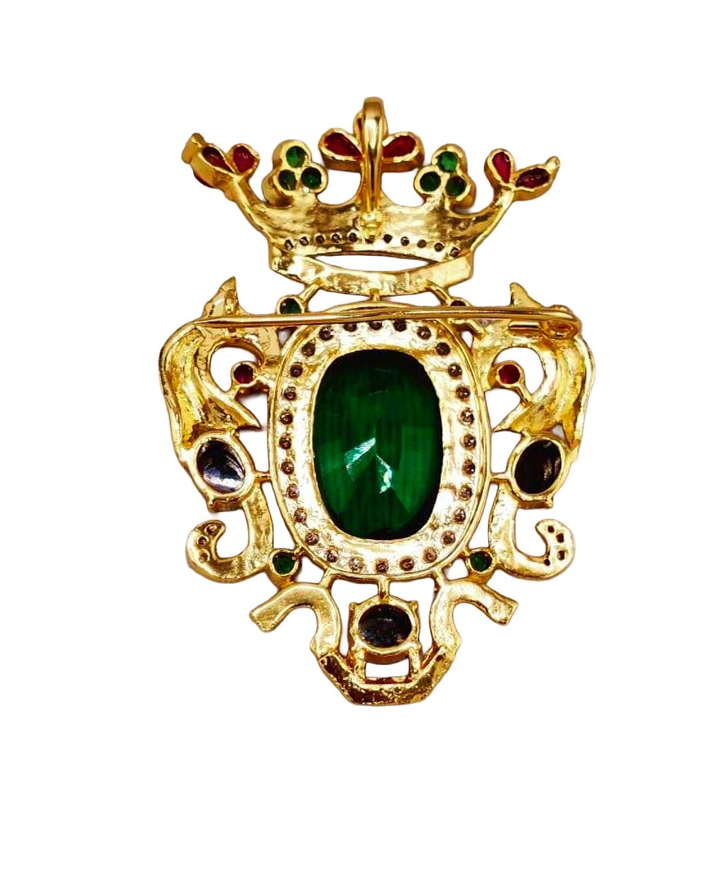 Crown Brooch