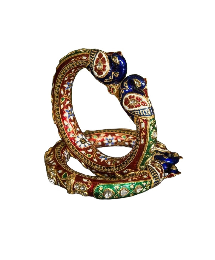 Albeli Meenakari Bangles