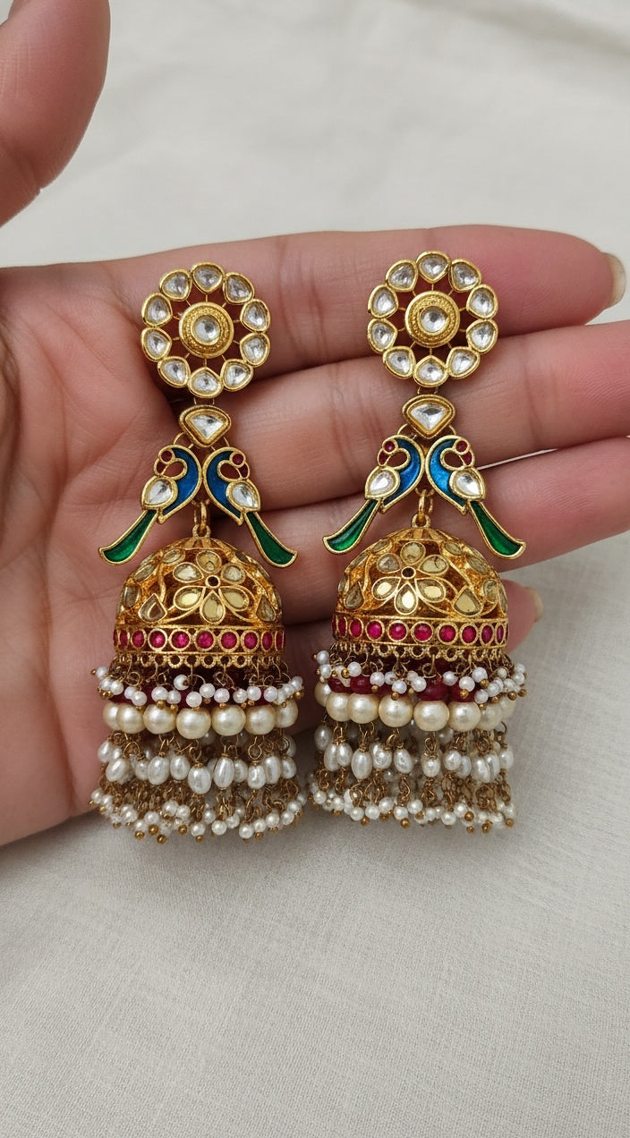 Surmai Jhumkas