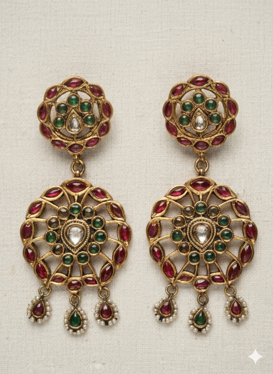 Chandra-Mani Haar Set