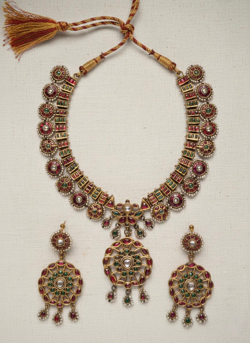 Chandra-Mani Haar Set