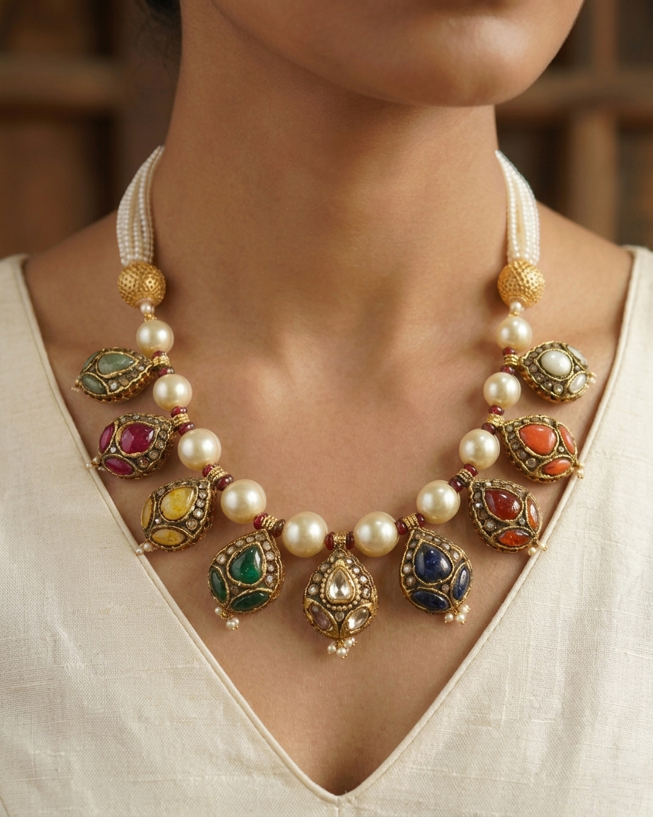 Bela Festoon Necklace