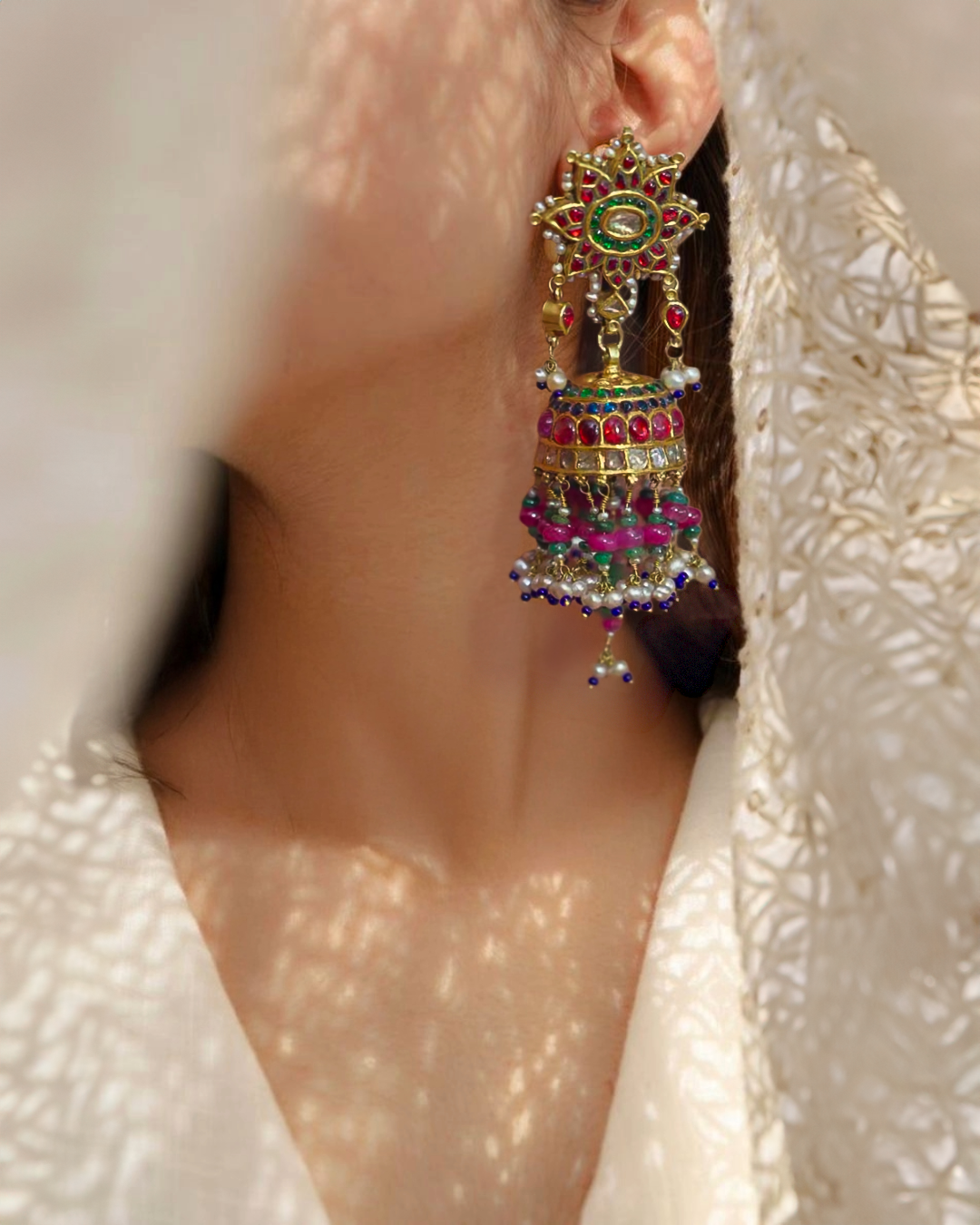 Manjul Jhumka Earrings
