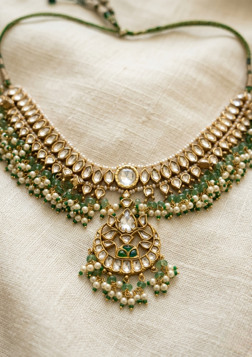 Rama Necklace with Earrings